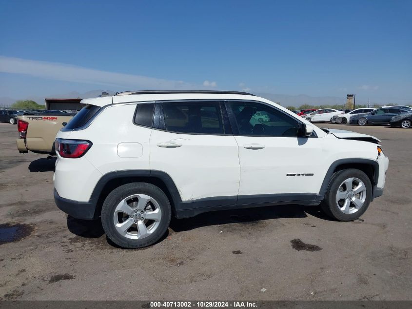 2021 Jeep Compass Latitude Fwd VIN: 3C4NJCBB3MT514453 Lot: 40713002