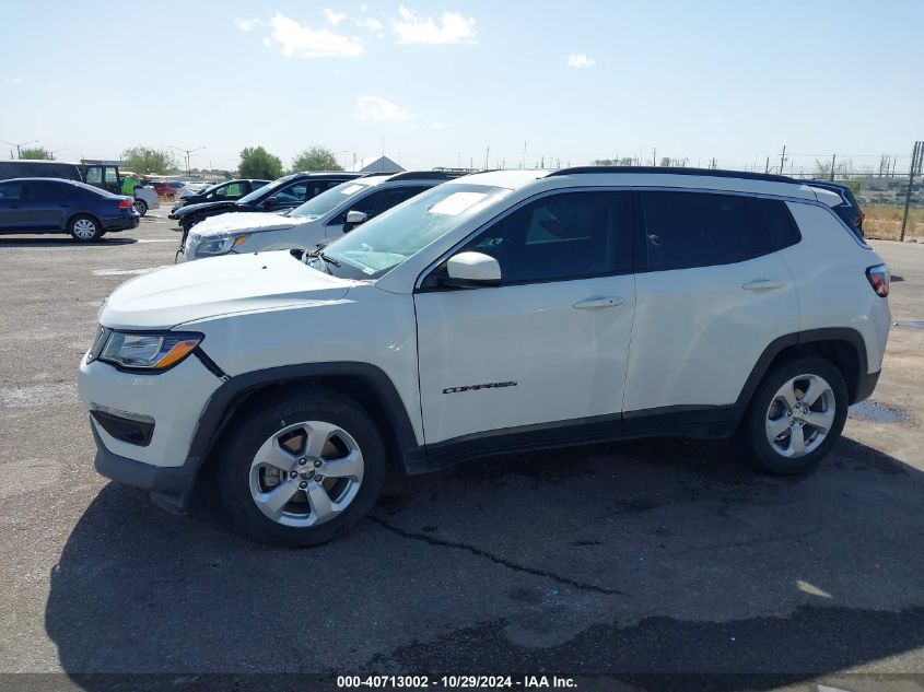 2021 Jeep Compass Latitude Fwd VIN: 3C4NJCBB3MT514453 Lot: 40713002