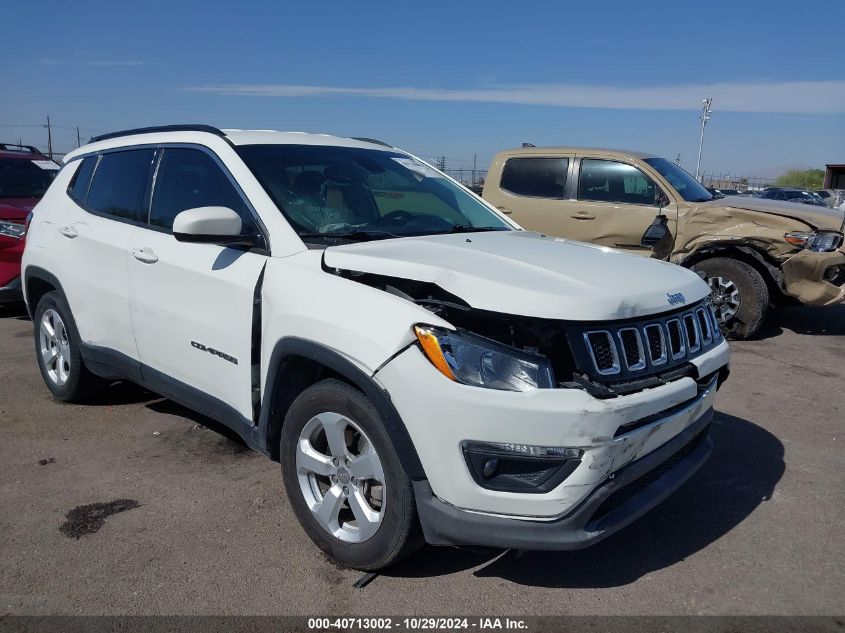 2021 Jeep Compass Latitude Fwd VIN: 3C4NJCBB3MT514453 Lot: 40713002