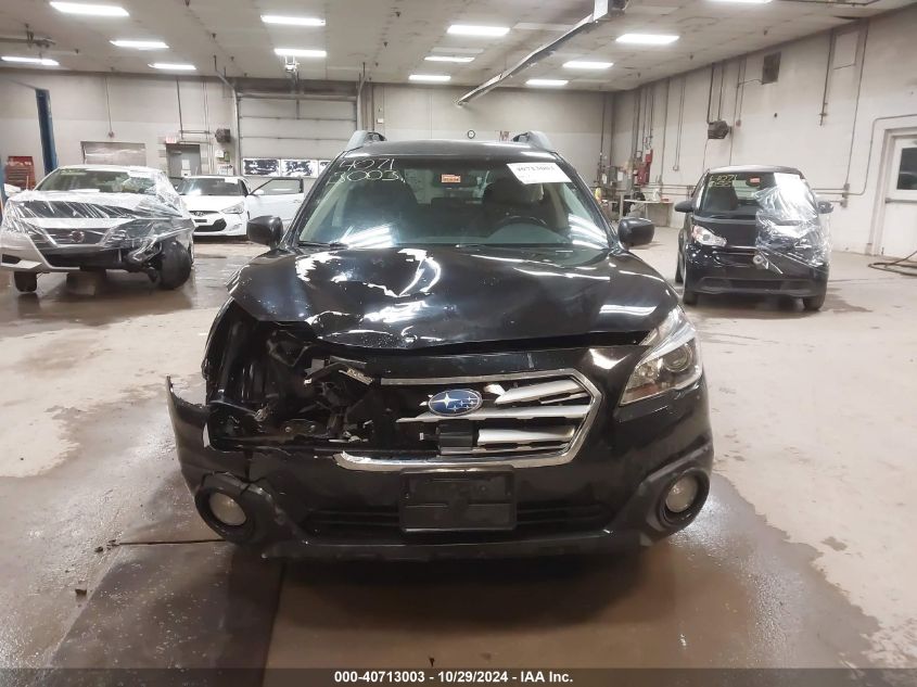 2015 Subaru Outback 2.5I Premium VIN: 4S4BSACC4F3346117 Lot: 40713003