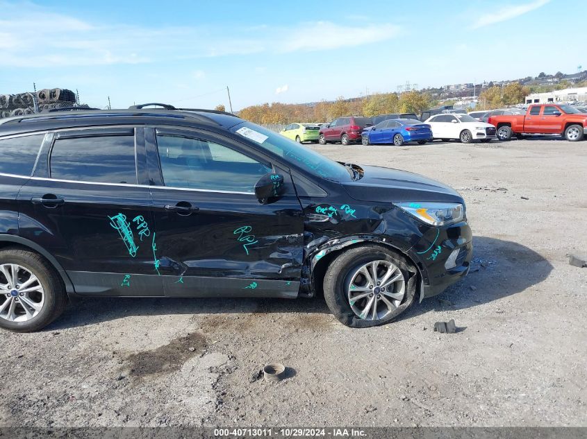 2018 Ford Escape Sel VIN: 1FMCU9HDXJUA88218 Lot: 40713011