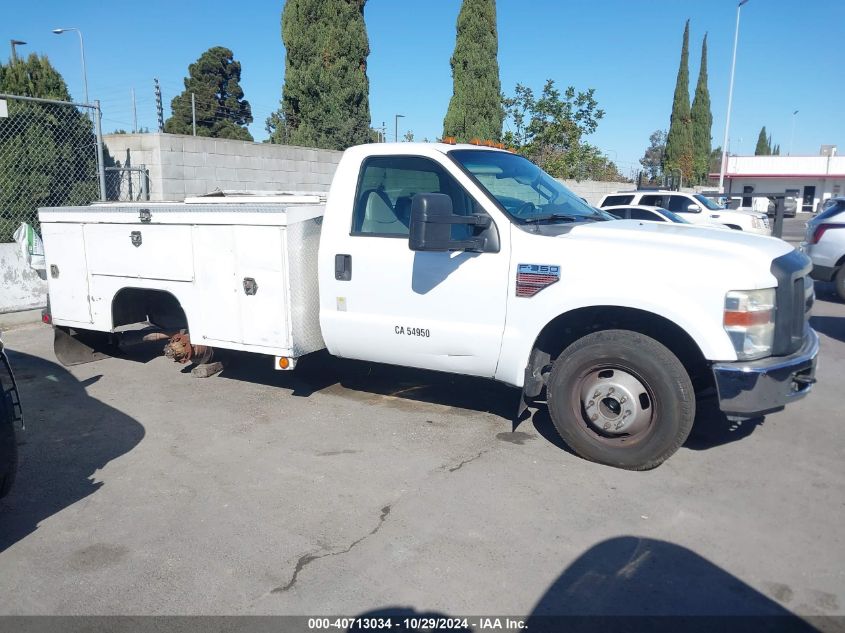 2008 Ford F-350 Chassis Xl/Xlt VIN: 1FDWF36R98EE13108 Lot: 40713034