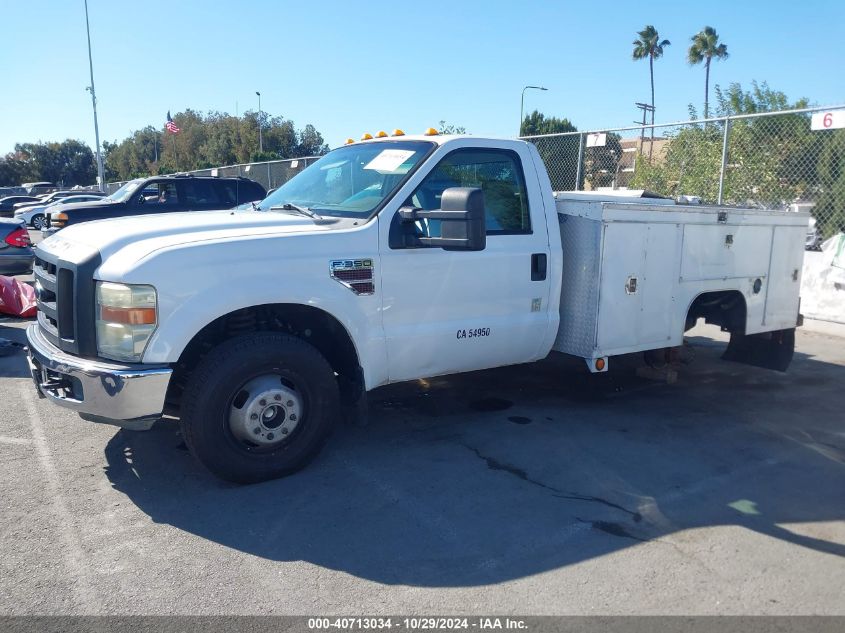 2008 Ford F-350 Chassis Xl/Xlt VIN: 1FDWF36R98EE13108 Lot: 40713034