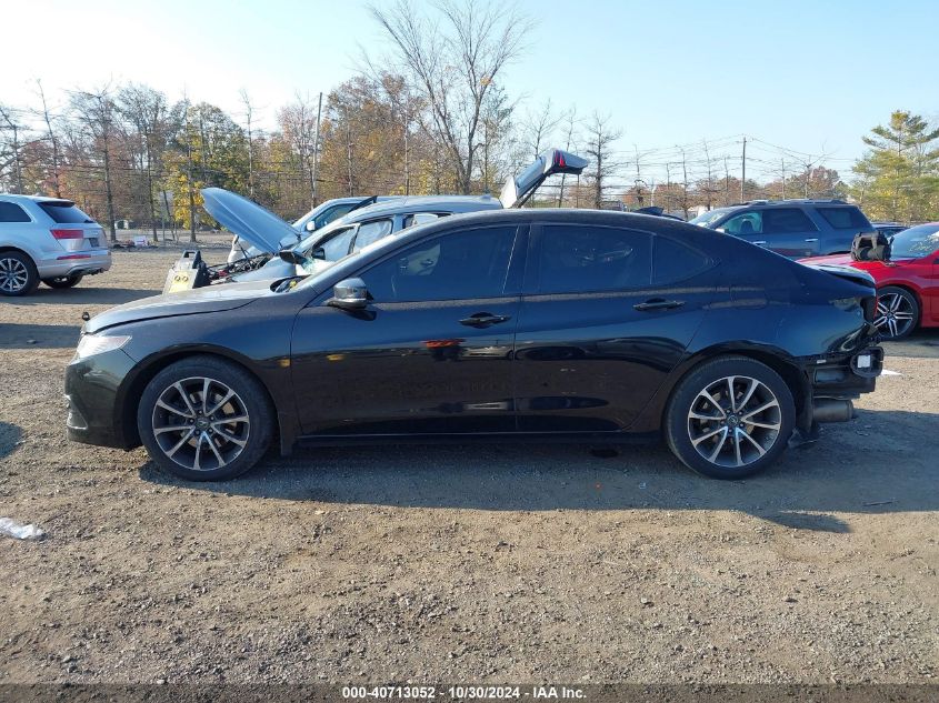 2015 Acura Tlx V6 Advance VIN: 19UUB2F74FA006318 Lot: 40713052