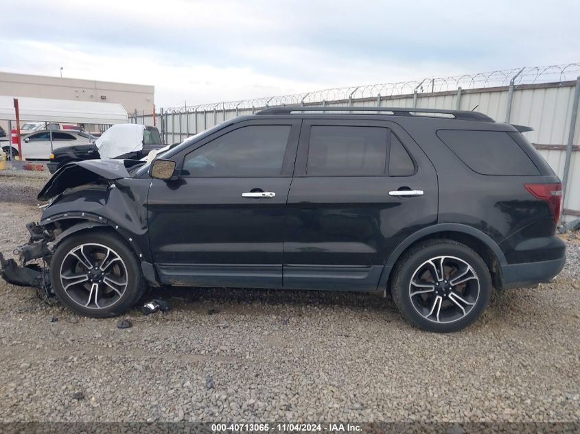 2013 Ford Explorer Sport VIN: 1FM5K8GT8DGC18758 Lot: 40713065