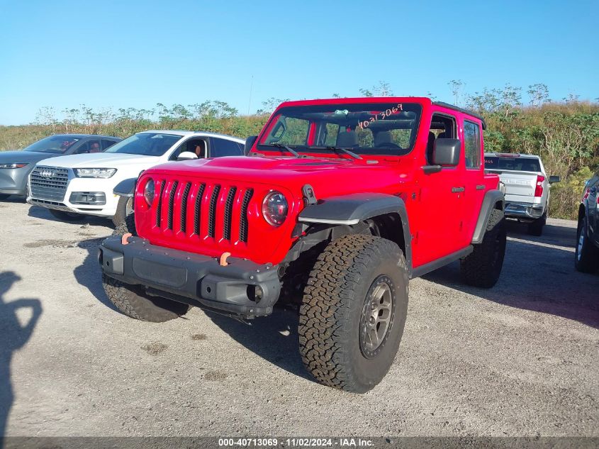 2021 JEEP WRANGLER UNLIMITED SPORT 4X4 - 1C4HJXDN4MW717132