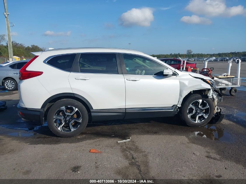 2019 Honda Cr-V Touring VIN: 7FARW1H9XKE013684 Lot: 40713086