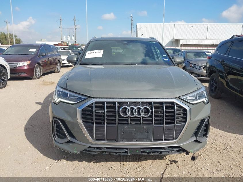 2023 Audi Q3 Premium S Line 45 VIN: WA1DECF31P1070627 Lot: 40713095