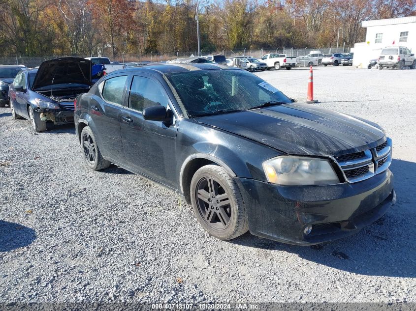 2013 DODGE AVENGER SXT - 1C3CDZCB2DN502587