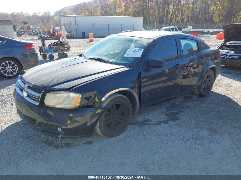 2013 DODGE AVENGER SXT - 1C3CDZCB2DN502587