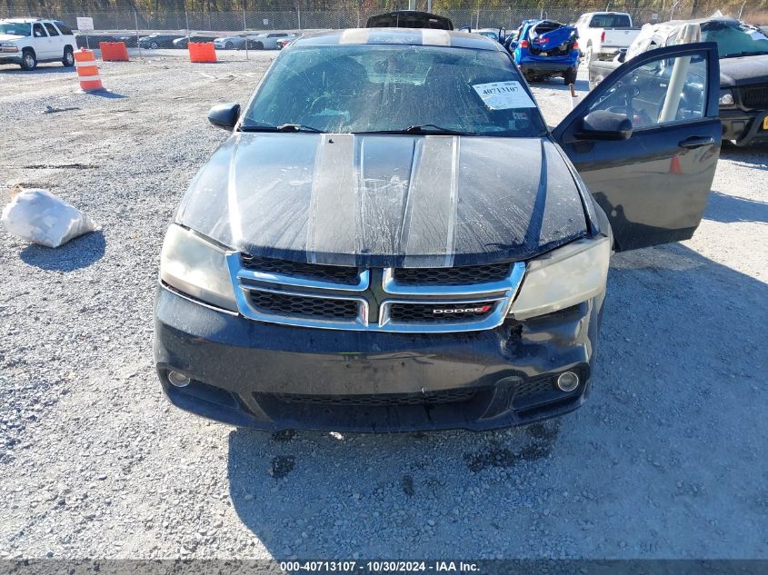 2013 DODGE AVENGER SXT - 1C3CDZCB2DN502587