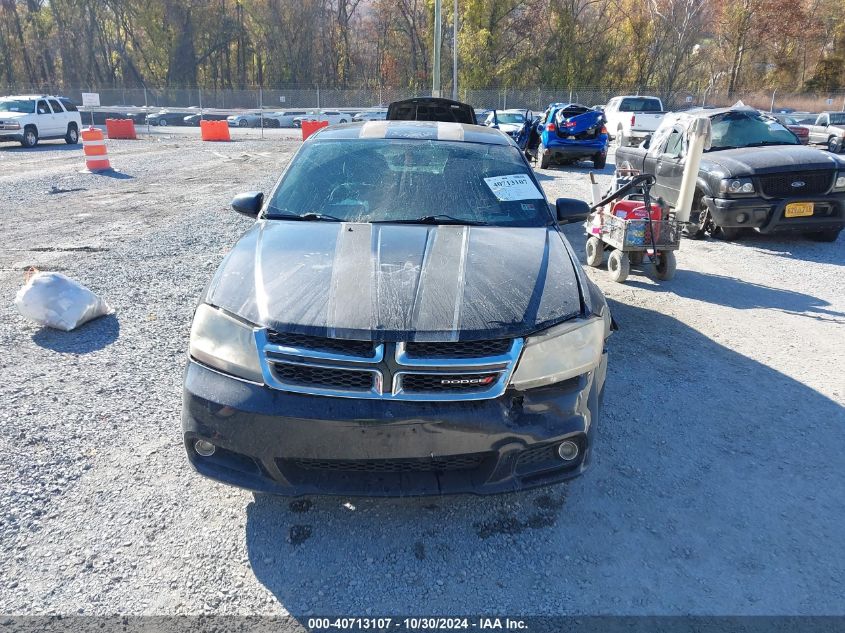 2013 Dodge Avenger Sxt VIN: 1C3CDZCB2DN502587 Lot: 40713107