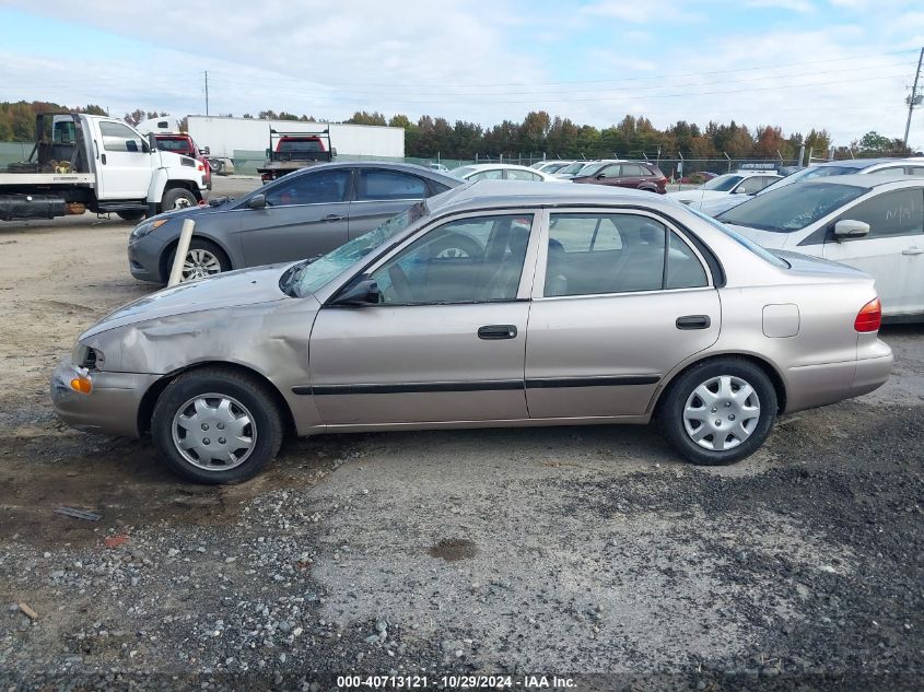 1999 Chevrolet Prizm VIN: 1Y1SK5285XZ408062 Lot: 40713121