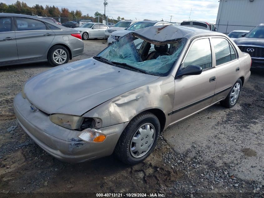 1999 Chevrolet Prizm VIN: 1Y1SK5285XZ408062 Lot: 40713121