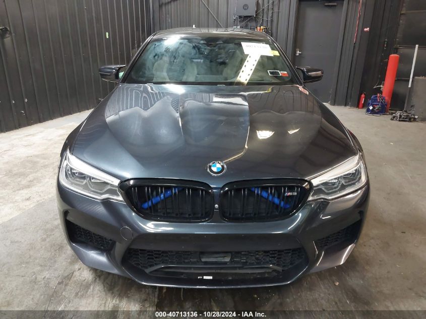 2019 BMW M5 Competition VIN: WBSJF0C53KB448601 Lot: 40713136