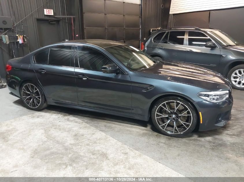 2019 BMW M5 Competition VIN: WBSJF0C53KB448601 Lot: 40713136