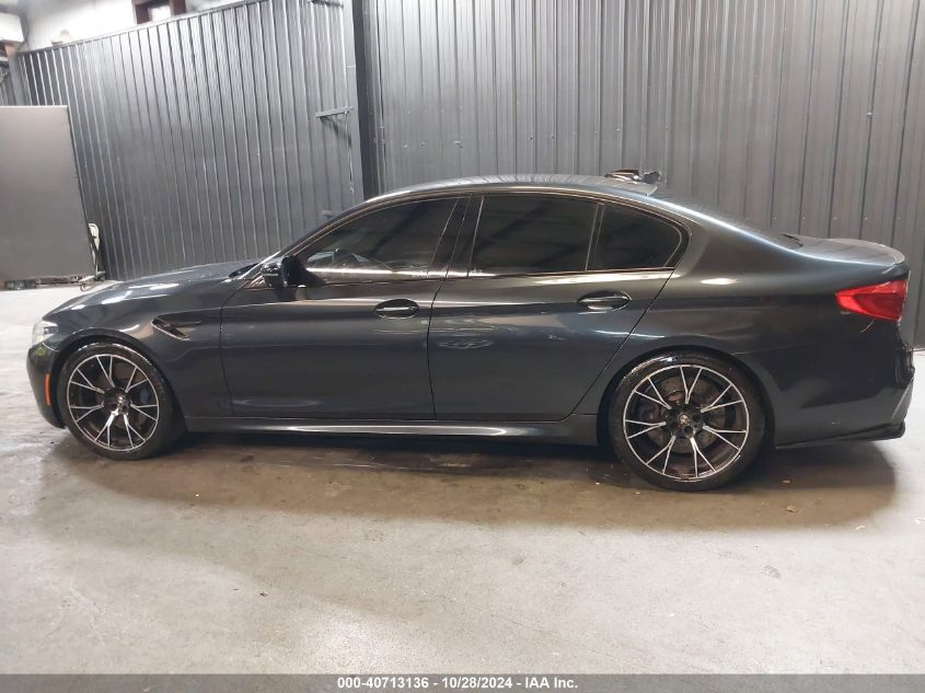 2019 BMW M5 Competition VIN: WBSJF0C53KB448601 Lot: 40713136