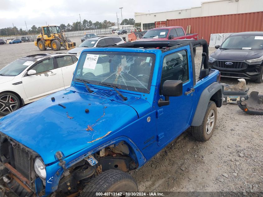 2015 Jeep Wrangler Sport VIN: 1C4AJWAG2FL688400 Lot: 40713142