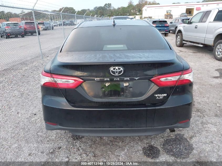 2019 Toyota Camry Le VIN: 4T1B11HK7KU795038 Lot: 40713149