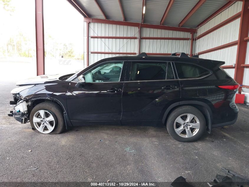 2022 Toyota Highlander Le VIN: 5TDBZRBH7NS240883 Lot: 40713152