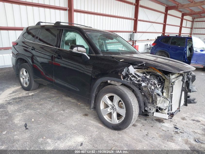 2022 Toyota Highlander Le VIN: 5TDBZRBH7NS240883 Lot: 40713152