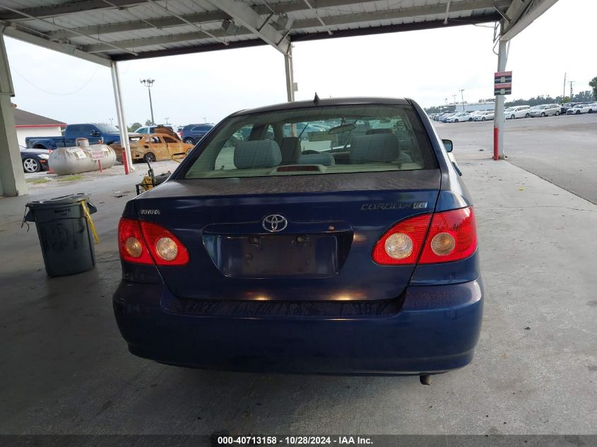 2006 Toyota Corolla Le VIN: 1NXBR32E66Z670223 Lot: 40713158