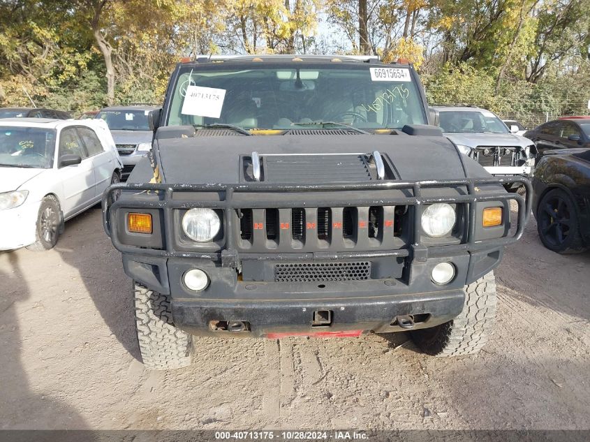 2003 Hummer H2 VIN: 5GRGN23U73H126693 Lot: 40713175