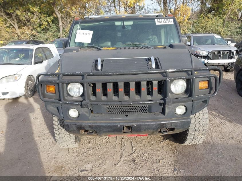 2003 Hummer H2 VIN: 5GRGN23U73H126693 Lot: 40713175