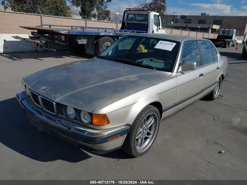 1989 BMW 750 Il VIN: WBAGC8315K2769591 Lot: 40713179