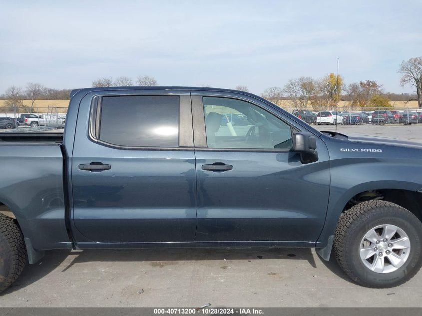 2019 Chevrolet Silverado 1500 Work Truck VIN: 1GCUYAEF4KZ313662 Lot: 40713200