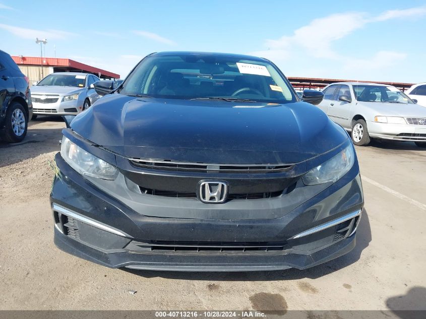 2019 Honda Civic Lx VIN: 19XFC2F6XKE042887 Lot: 40713216