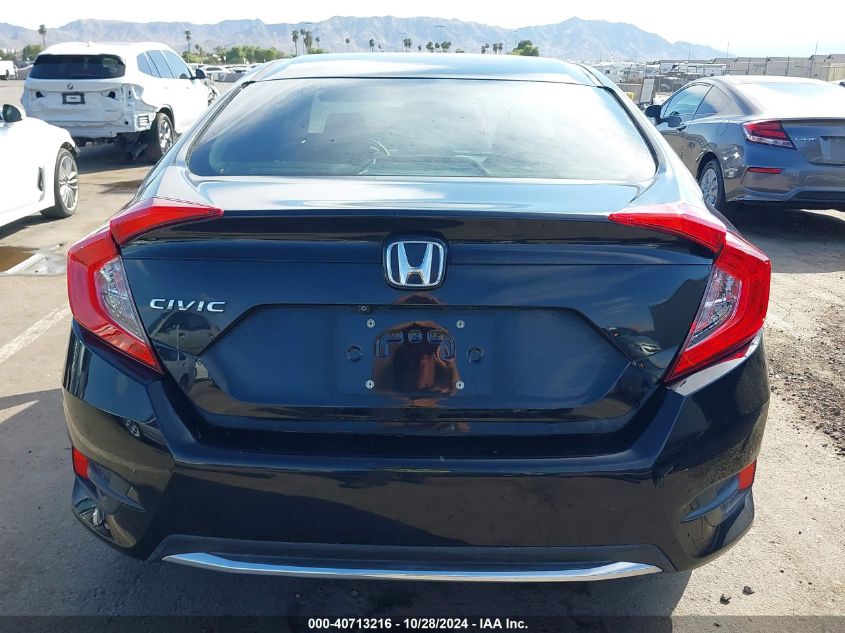 2019 Honda Civic Lx VIN: 19XFC2F6XKE042887 Lot: 40713216