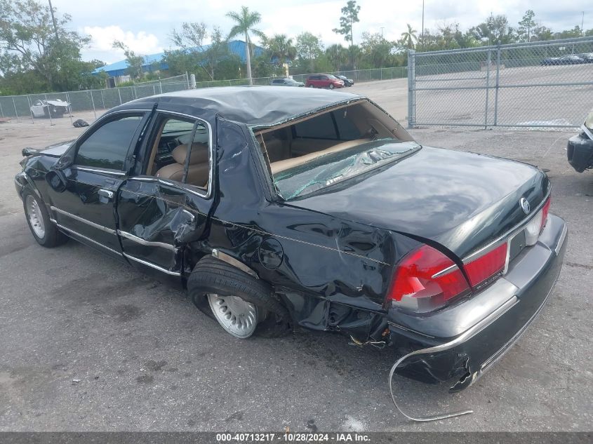 1999 Mercury Grand Marquis Ls VIN: 2MEFM75W8XX645350 Lot: 40713217