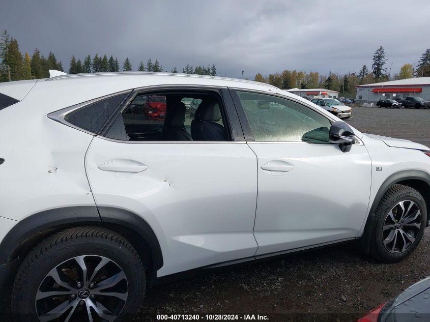 2017 Lexus Nx 200T F Sport VIN: JTJBARBZ4H2148087 Lot: 40713240