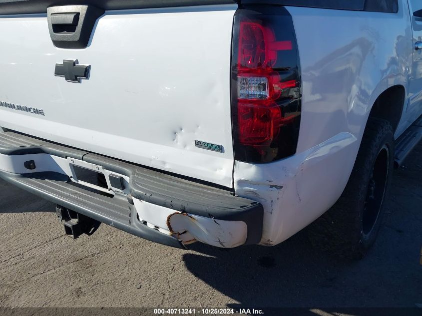 2011 Chevrolet Avalanche 1500 Ls VIN: 3GNMCEE0XBG239124 Lot: 40713241