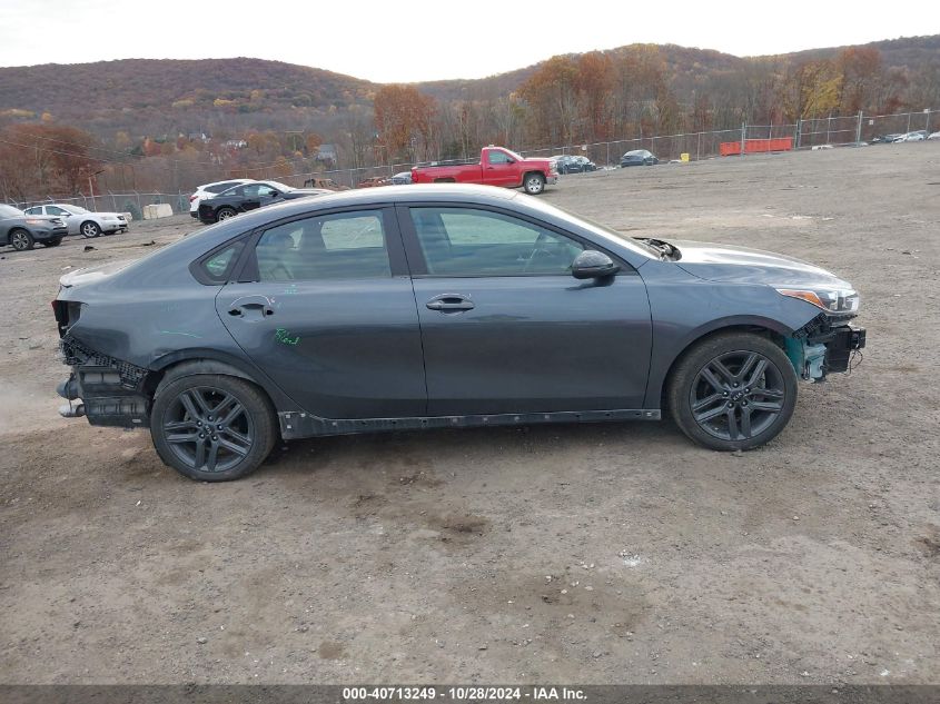 2021 Kia Forte Gt-Line VIN: 3KPF34AD0ME281398 Lot: 40713249