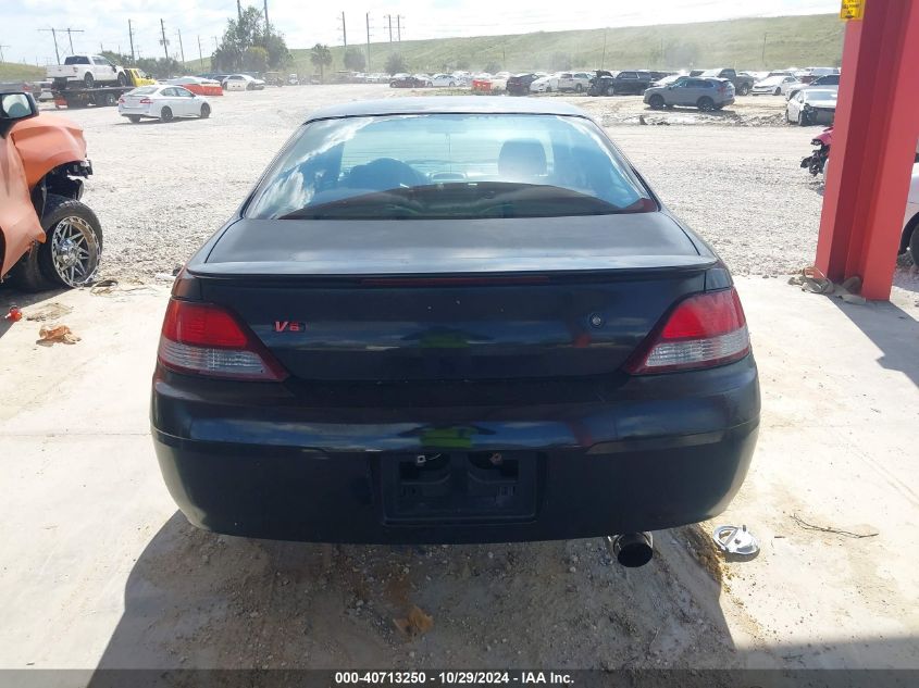 2001 Toyota Camry Solara Se V6 VIN: 2T1CF22P91C528144 Lot: 40713250