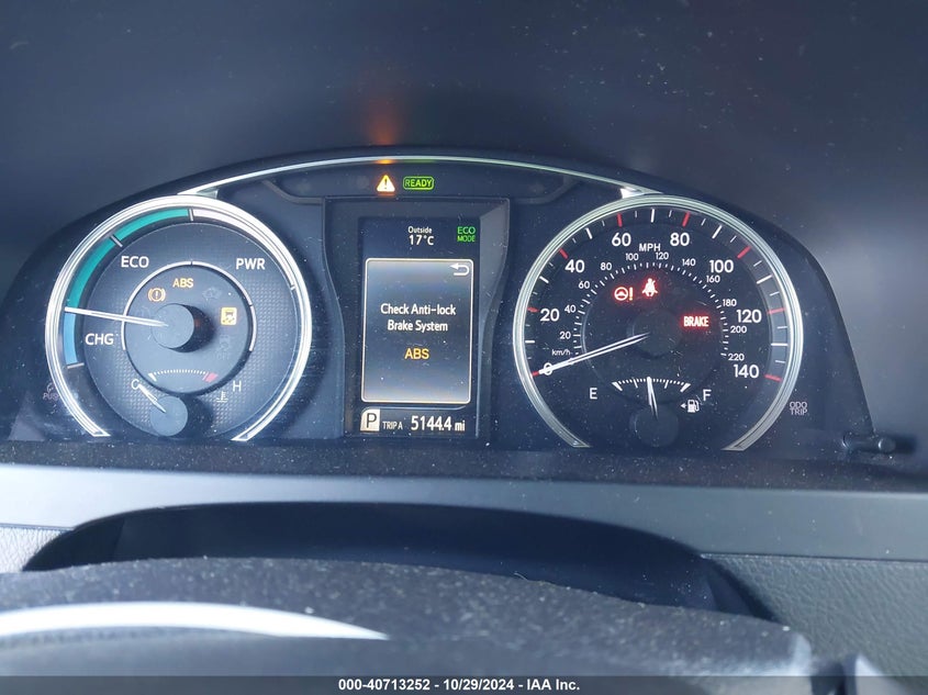 2017 TOYOTA CAMRY HYBRID VIN: 4T1BD1FK5HU201016
