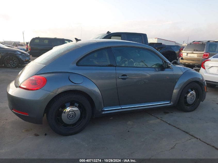 2013 Volkswagen Beetle 2.5L VIN: 3VWJX7AT2DM673261 Lot: 40713274