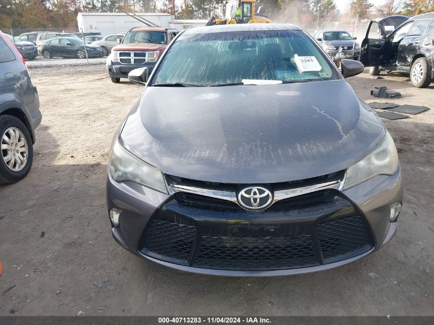 2016 Toyota Camry Se VIN: 4T1BF1FK3GU198674 Lot: 40713283