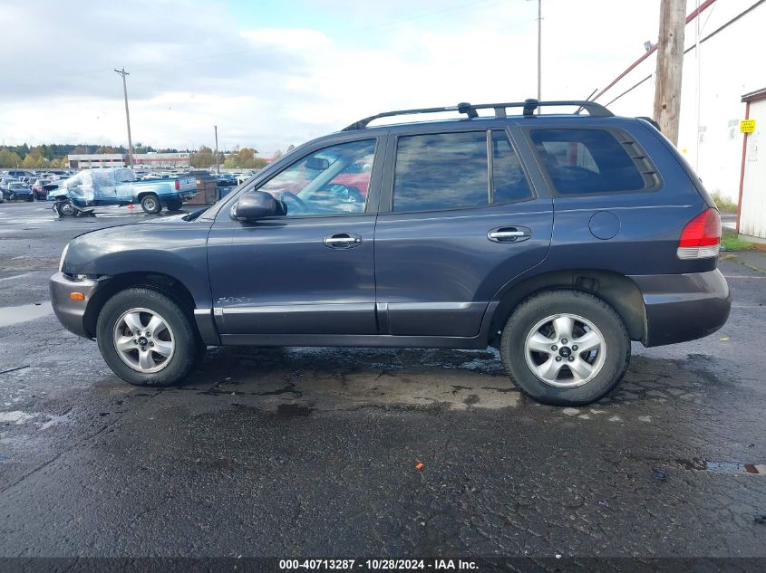 2006 Hyundai Santa Fe Gls/Limited VIN: KM8SC73E66U103727 Lot: 40713287