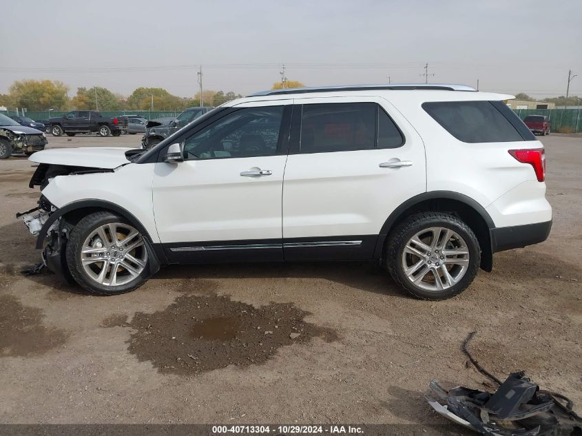 2016 Ford Explorer Limited VIN: 1FM5K8F8XGGB42185 Lot: 40713304