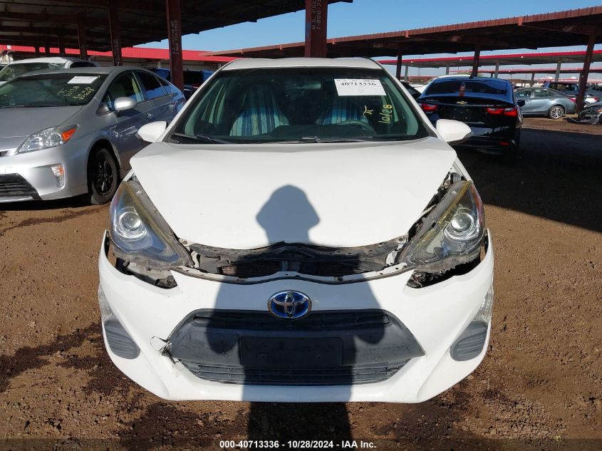 2016 Toyota Prius C One VIN: JTDKDTB3XG1130300 Lot: 40713336