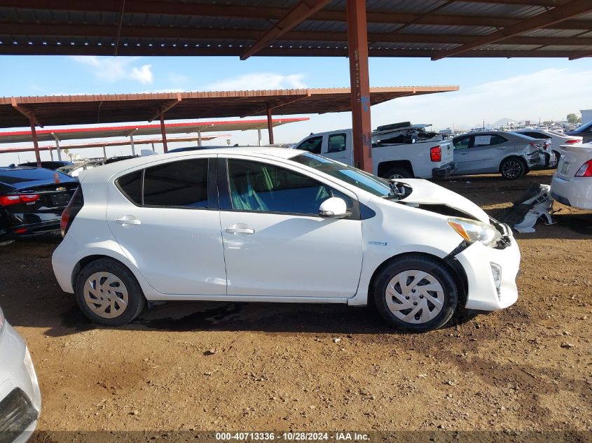 2016 Toyota Prius C One VIN: JTDKDTB3XG1130300 Lot: 40713336