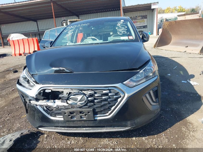 2020 Hyundai Ioniq Hybrid Se VIN: KMHC75LC2LU216906 Lot: 40713340