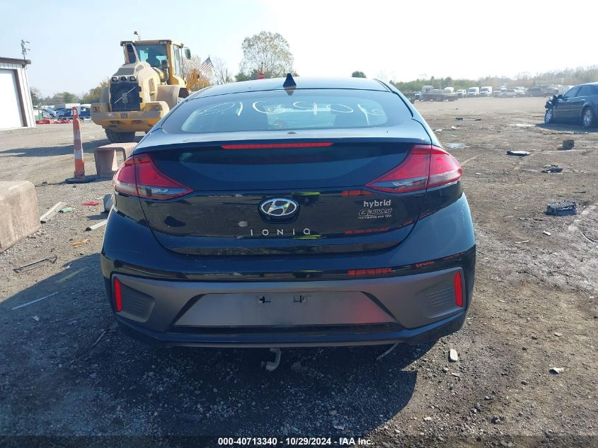 2020 Hyundai Ioniq Hybrid Se VIN: KMHC75LC2LU216906 Lot: 40713340