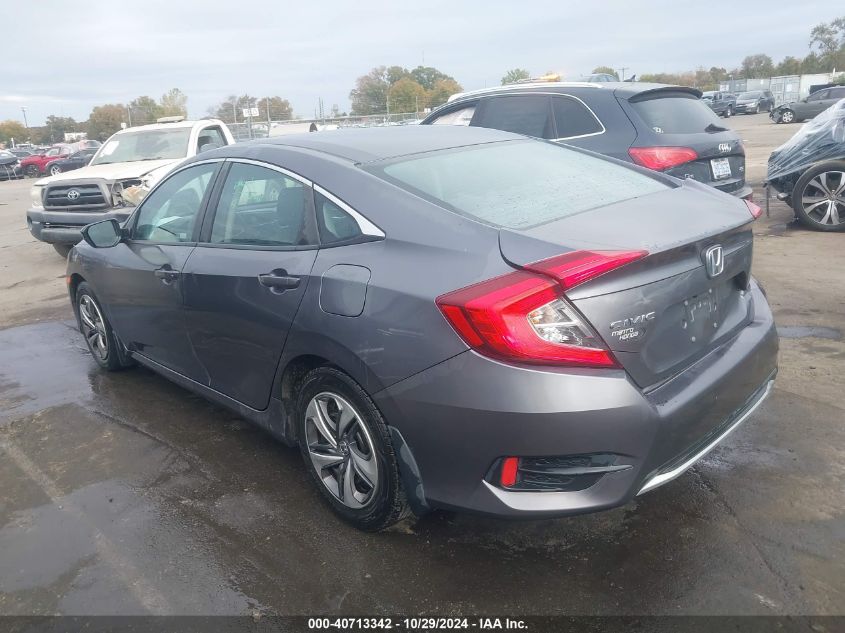 2019 Honda Civic Lx VIN: 2HGFC2F66KH589113 Lot: 40713342