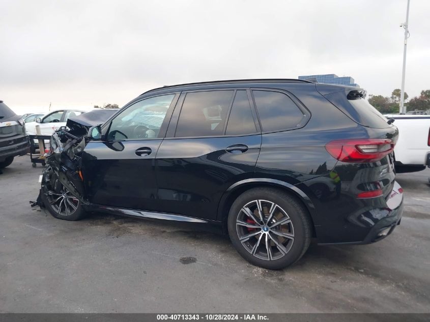 2023 BMW X5 Phev xDrive45E VIN: 5UXTA6C02P9P59732 Lot: 40713343