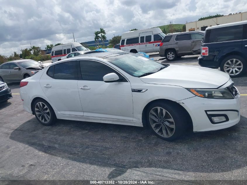 2015 Kia Optima Sx VIN: 5XXGR4A64FG356005 Lot: 40713352