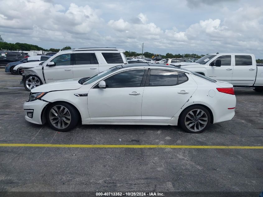 2015 Kia Optima Sx VIN: 5XXGR4A64FG356005 Lot: 40713352